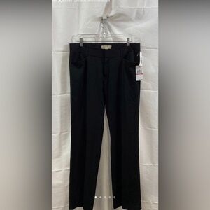 NWT Michael Kors Black Classic Straight Leg Dress Pants - Size 10